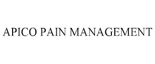 APICO PAIN MANAGEMENT