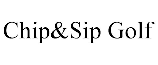 CHIP&SIP GOLF