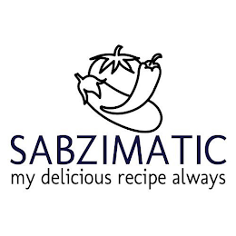 SABZIMATIC MY DELICIOUS RECIPE ALWAYS