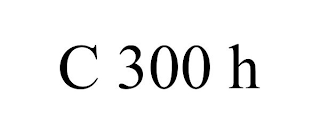C 300 H