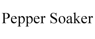 PEPPER SOAKER