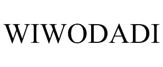 WIWODADI