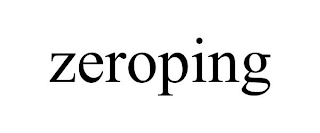 ZEROPING