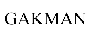 GAKMAN