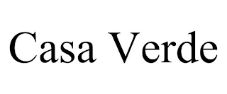 CASA VERDE