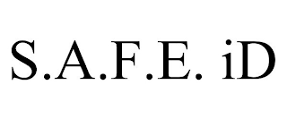 S.A.F.E. ID