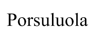 PORSULUOLA