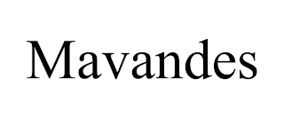 MAVANDES
