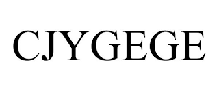 CJYGEGE