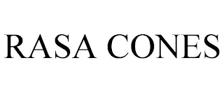 RASA CONES