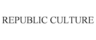 REPUBLIC CULTURE