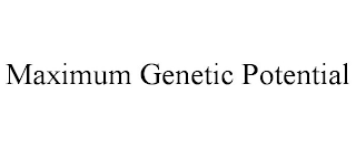 MAXIMUM GENETIC POTENTIAL