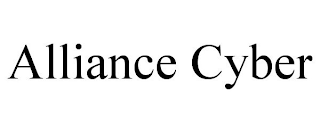 ALLIANCE CYBER