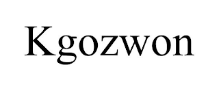 KGOZWON