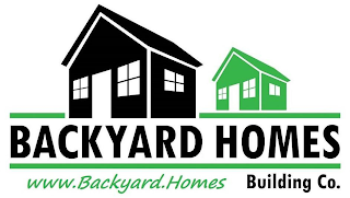 BACKYARD HOMES BUILDING CO. WWW.BACKYARD.HOMES