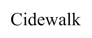 CIDEWALK