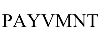 PAYVMNT