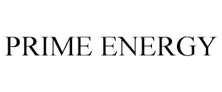 PRIME ENERGY