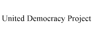 UNITED DEMOCRACY PROJECT