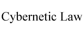 CYBERNETIC LAW