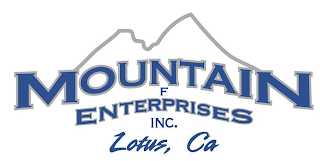 MOUNTAIN F ENTERPRISES INC. LOTUS, CA