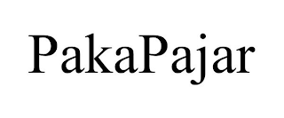 PAKAPAJAR