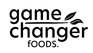GAME CHANGER FOODS.