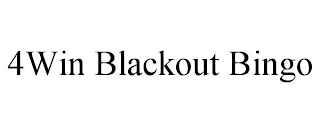 4WIN BLACKOUT BINGO