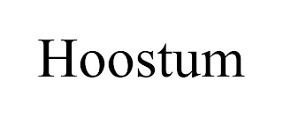 HOOSTUM