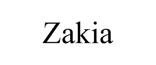 ZAKIA