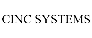 CINC SYSTEMS