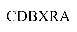 CDBXRA