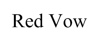 RED VOW