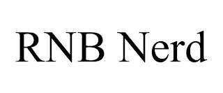 RNB NERD