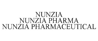 NUNZIA NUNZIA PHARMA NUNZIA PHARMACEUTICAL