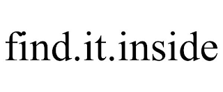 FIND.IT.INSIDE