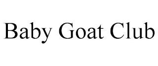 BABY GOAT CLUB