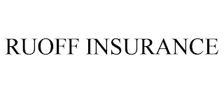 RUOFF INSURANCE