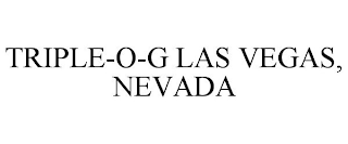 TRIPLE-O-G LAS VEGAS, NEVADA