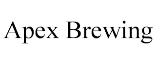 APEX BREWING