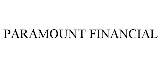 PARAMOUNT FINANCIAL