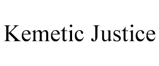 KEMETIC JUSTICE