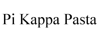 PI KAPPA PASTA