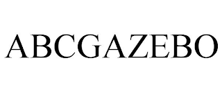 ABCGAZEBO