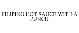 FILIPINO HOT SAUCE WITH A PUNCH