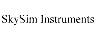 SKYSIM INSTRUMENTS