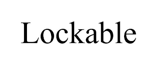 LOCKABLE