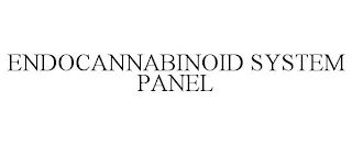 ENDOCANNABINOID SYSTEM PANEL