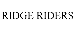 RIDGE RIDERS