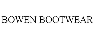 BOWEN BOOTWEAR